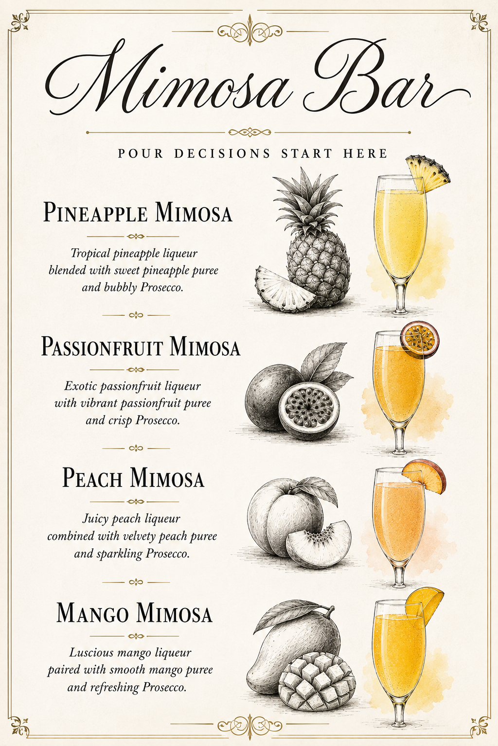 Mimosa & Bellini Bar